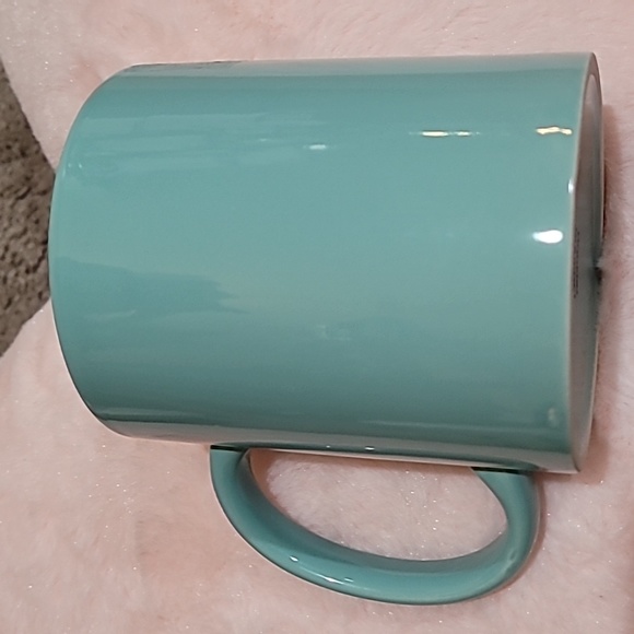 Set of 2 Life is Sweet Mugs Light Blue - Picture 5 of 6